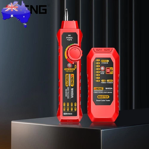 M469A Cable Finder RJ45 RJ11 Test Networking Tool Multi for Network Repair