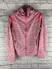 Under Armour Storm Semi-Fitted full zip pink hoodie size women's small