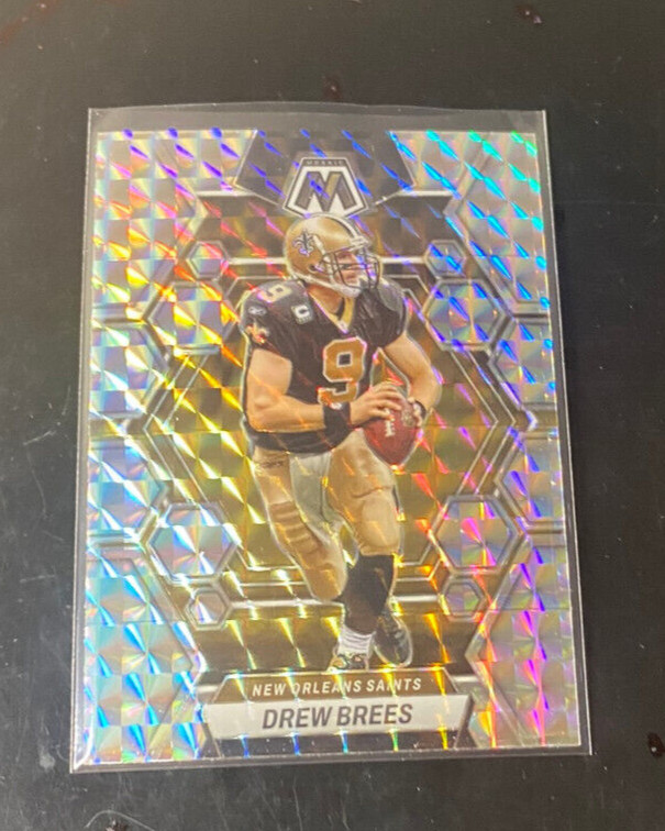 2023 Panini Mosaic DREW BREES Silver Prizm #174 SAINTS
