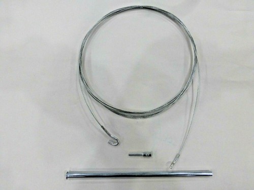 VW BUG UNIVERSAL THROTTLE CABLE & THROTTLE CABLE TUBE VW AIR COOLED BUS GHIA - Picture 5 of 8