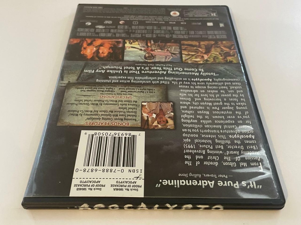Mel Gibson's Apocalypto (DVD, 2007) 786936705089| eBay