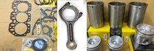 Oem Engine Gaskit,piston & C Rod Set Fits John Deere 5045d 5045e ++ Tractors