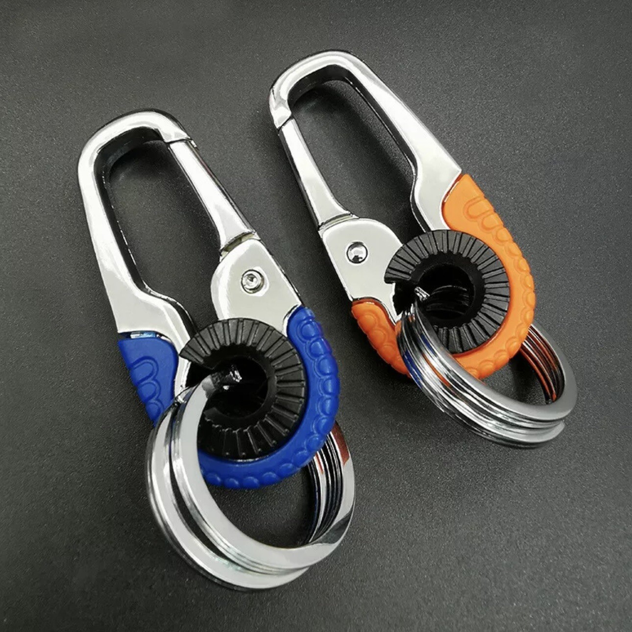 Key Chains Ring Key Clip Carabiner Keyfob Keychain Bikes Cars Keyring Jewelry
