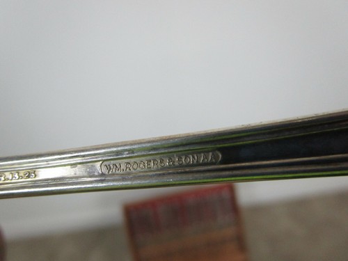 36 Wm Rogers & Son Silver Plate MAYFAIR spoons Bros AI 12 XII Empire Set Mixed - Picture 11 of 12
