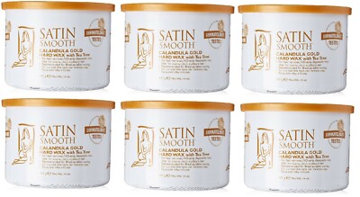 Satin Smooth Calendula Gold Hard Wax 14 oz. - Pack of 6
