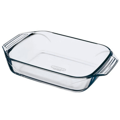 Pyrex Auflaufform Glasbräter Ofenform Tiramisu Lasagne Form Kuchenform 35x23 cm