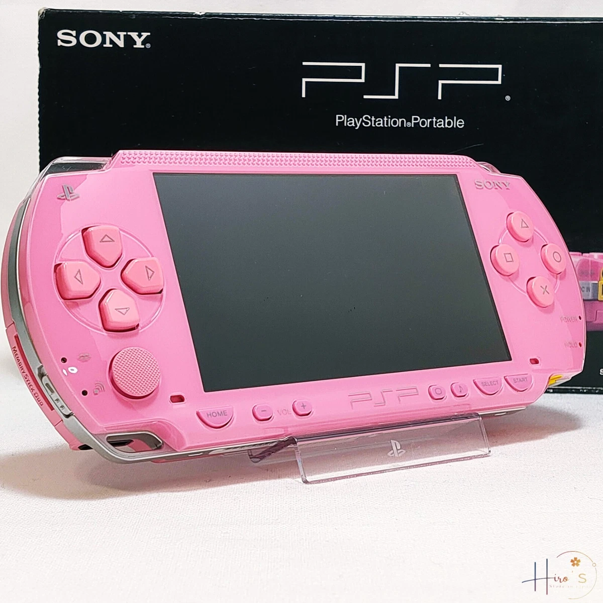 Sony PlayStation Portable PSP 1000 PK Pink Console Boxed Tested Very Good Rare
