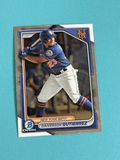 2024 Bowman Chrome Daiverson Gutierrez #BCP-59 New York Mets (B)