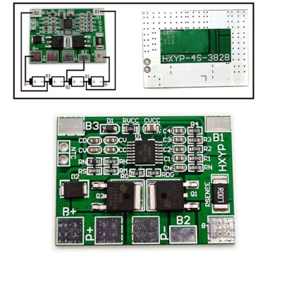 BMS 3.2V 8A Useful LiFePO4 Battery Charge Protection Board 12.8V Battery Packs
