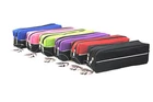 Large Double Zip Fabric Pencil Case - Ideal For School/College/Uni.- Make up Bag