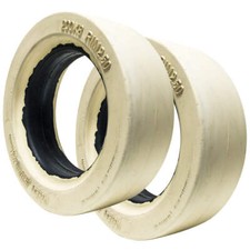 2PK Non Marking Tire Wheel 200x8 2x8 Rim 2.5 for Skyjack 112604 3015 3219