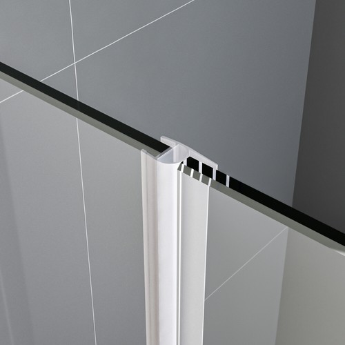 70-120cm Nischentür Duschabtrennung Duschwand Dusche Falttür NANO Dusche ESG - Bild 18 von 25
