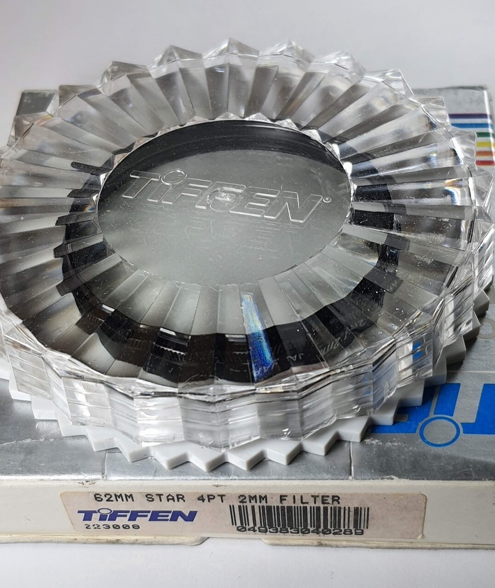 Tiffen ティッフェン 62MM STAR 4PT 2MM FILTER TiFFEN 62mm 4pt / 2mm Grid Star Effect Authentic 62 mm E62