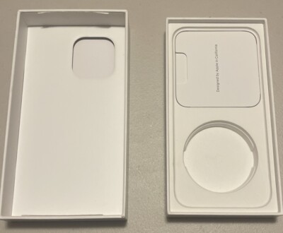 Apple iPhone 14 Pro Max Silver 128GB Empty BOX ONLY No Phone | eBay