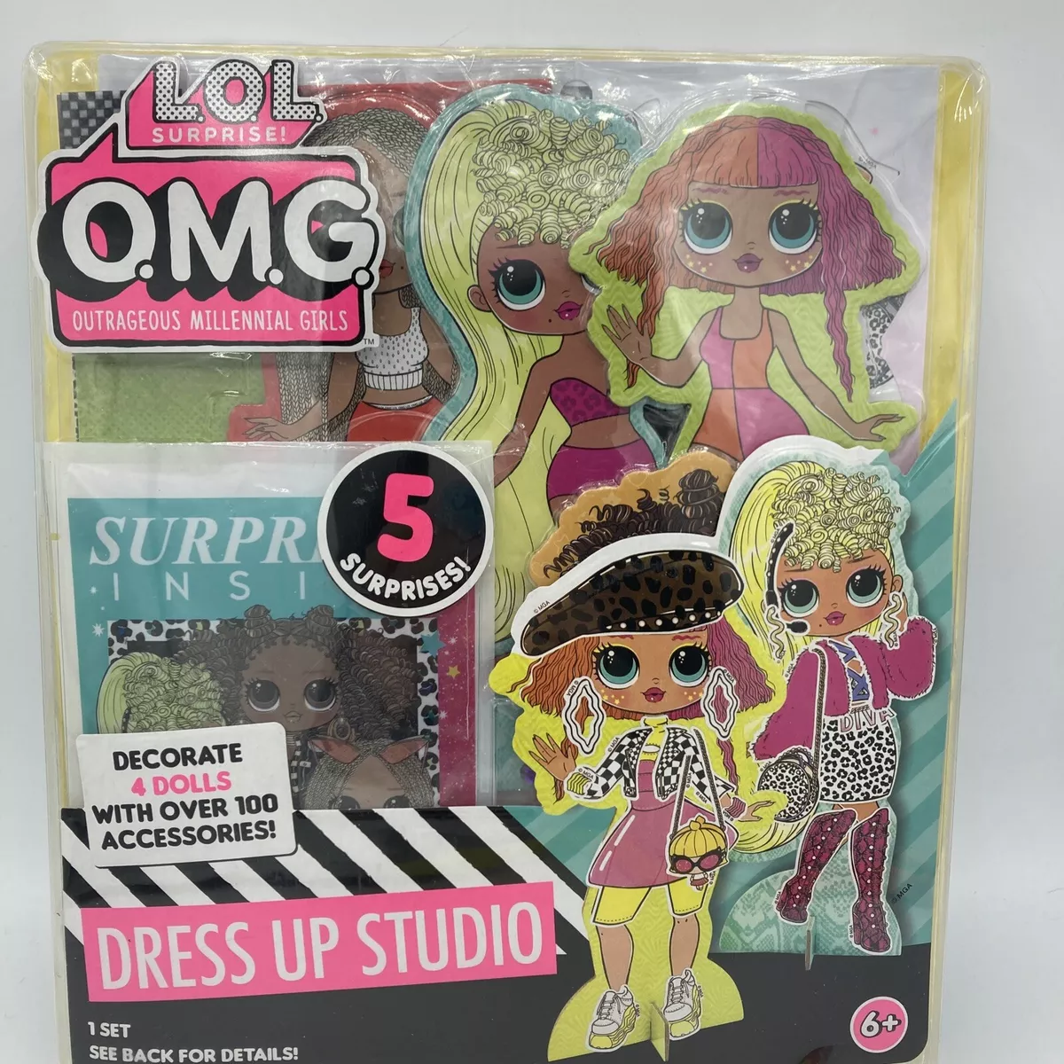 NEW LOL Surprise OMG Dress Up Studio Horizon Group USA Decorate 4