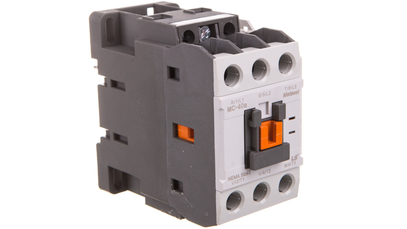 Contactor 40A 3P 18.5kW 230V AC 1Z1R MC-40a 230VAC 1a1b 1337007000 /T2UK