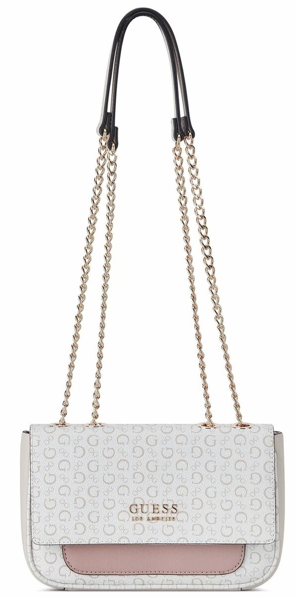 NEW GUESS Gelber Foldover Crossbody Convertible Shoulder Bag NEW GUESS Gelber Foldover Crossbody Convertible Shoulder Bag