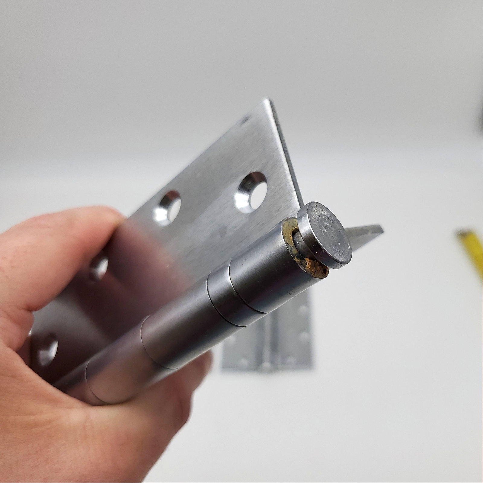 3x Hager Door Hinges BB1279 Full Mortise Ball Bearing Chrome 5" x 4