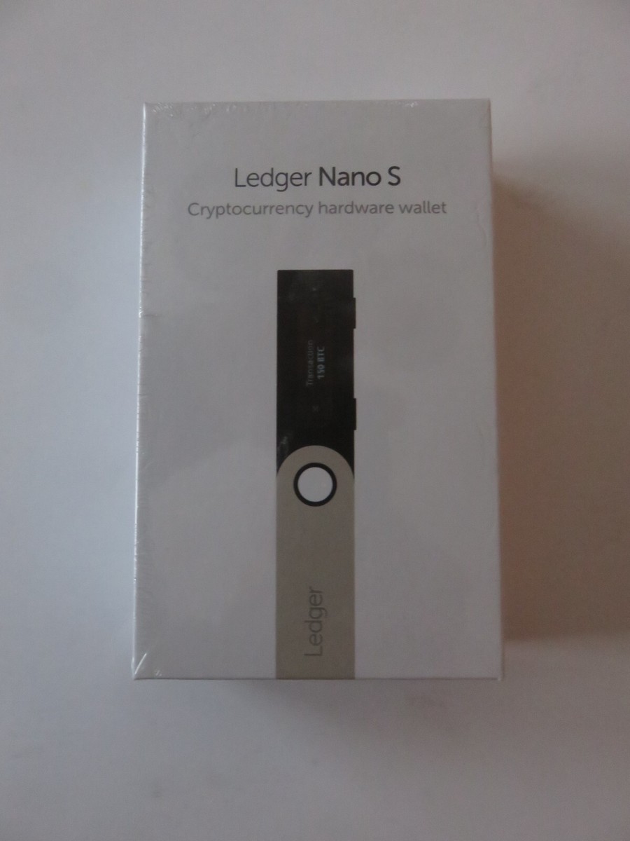 Ledger Nano S Cryptocurrency Hardware Wallet - Free Freight