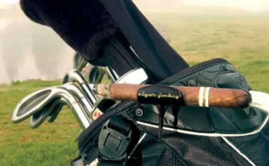 Golf Tee Cigar Club Rest For Bag Cart Accessory Golfer Gift Stocking Stuffer