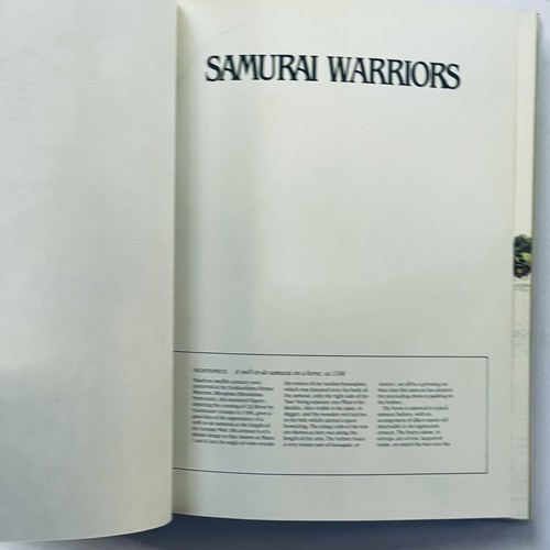 Japan Military History Samurai Warriors Stephen Turnbull Hardcover 1987 Book - Picture 6 of 21