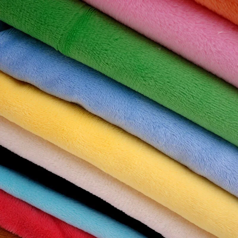 165 cm Super Soft Plush Fabric Dolls Fabric Soft Flannel Fabric For DIY Toys - Image 2 of 4