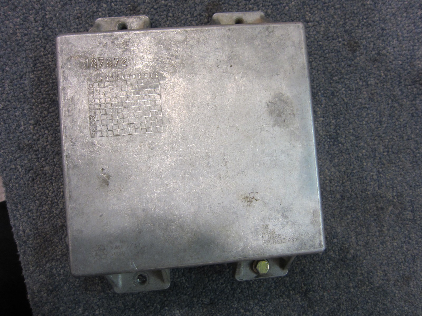 Maserati 4200 Torsion Damper/Counter Weight For Rear Underbody Part# 187872
