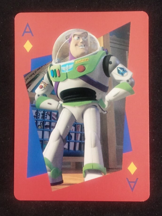 Disney Toy Story Playing Card Buzz Lightyear Ace Diamonds | eBay