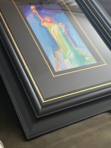 Peter Max "Statue of Liberty" - Serigraph - Hand Signed - COA and Appraisal - Picture 5 of 11