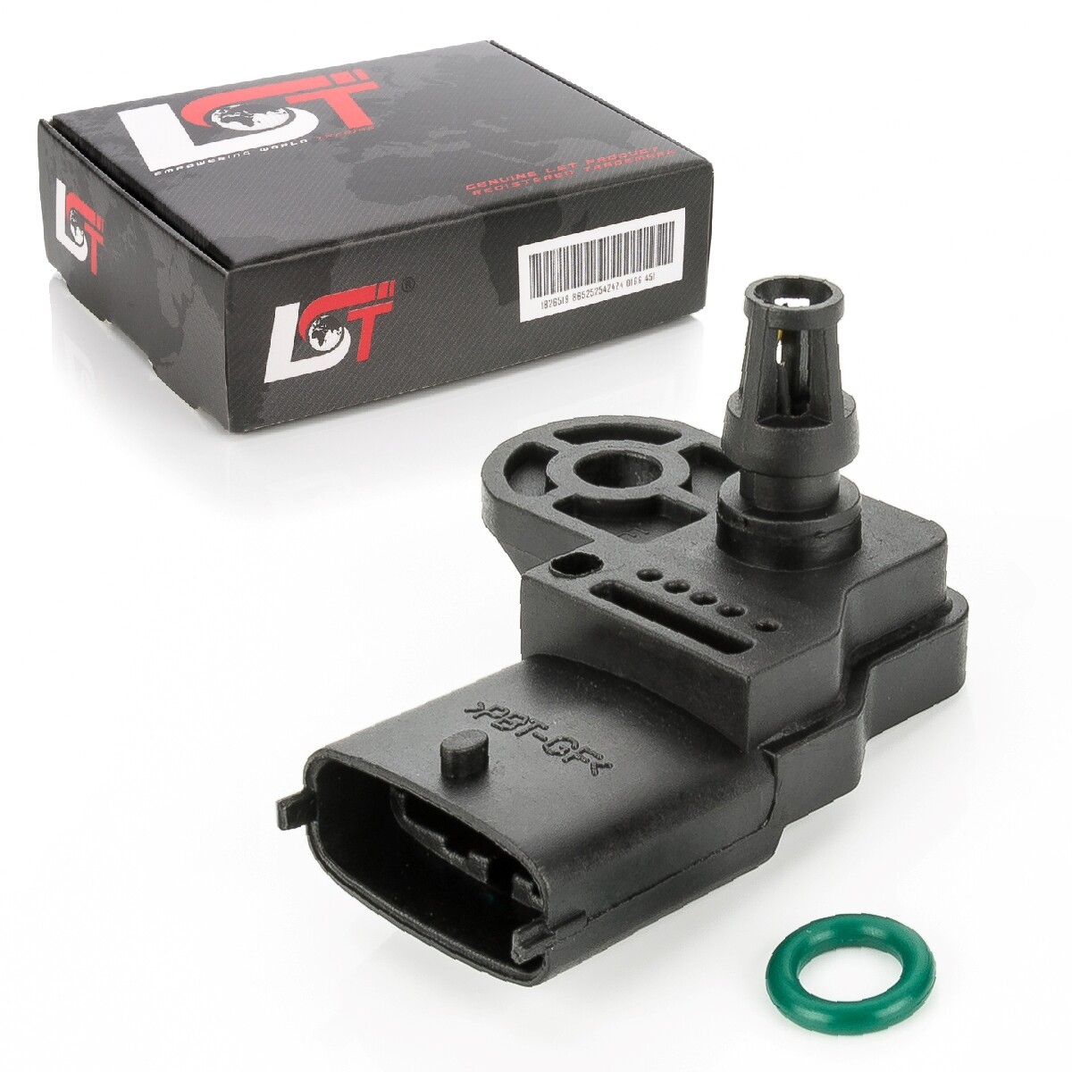 Sensor for Intake Manifold Pressure Boost 4-polig Lancia Musa Yellow 843 1.2 1.4