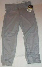 Pantalon de baseball/softball Wilson taille jeunesse XS joli gris