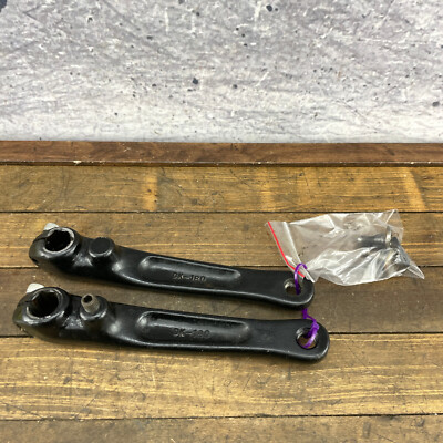 BMX Crank Set Mid School BMX Fits DK 3pc 180 Arm Cranks Bottom