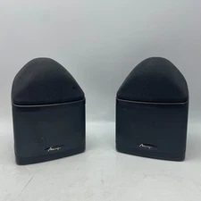Set of 2 Mirage Nanosat Nano Black 5.0 Satellite Surround Speakers TESTED WORKS