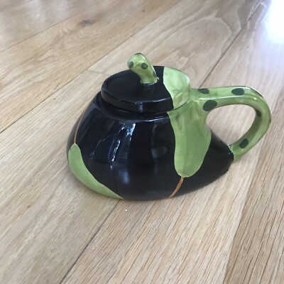 Romy und Clare Designs für Fenton 2007 Zucker oder Marmelade mit Deckel sehr guter Zustand