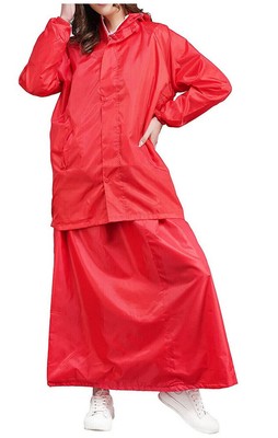 Stylish Waterproof Raincoat \u0026 Skirt For 