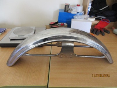 VINTAGE CHROM SCHUTZBLECH VORNE YAMAHA SUZUKI SIEHE BESCHREIBUNG
