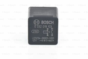 Horn Mini Relay 12v 30a Bosch 0332019103 8k0 951 253 6555 Hj