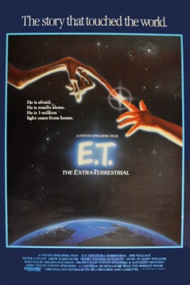 Drew Barrymore Dee Wallace E.T. US Movie Poster GEROLLT rolled