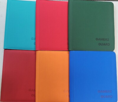 12 Pocket Card PREMIUM Zipper Binder Holds 480 Cards BRAND NEW Magic-MTG Pokemon