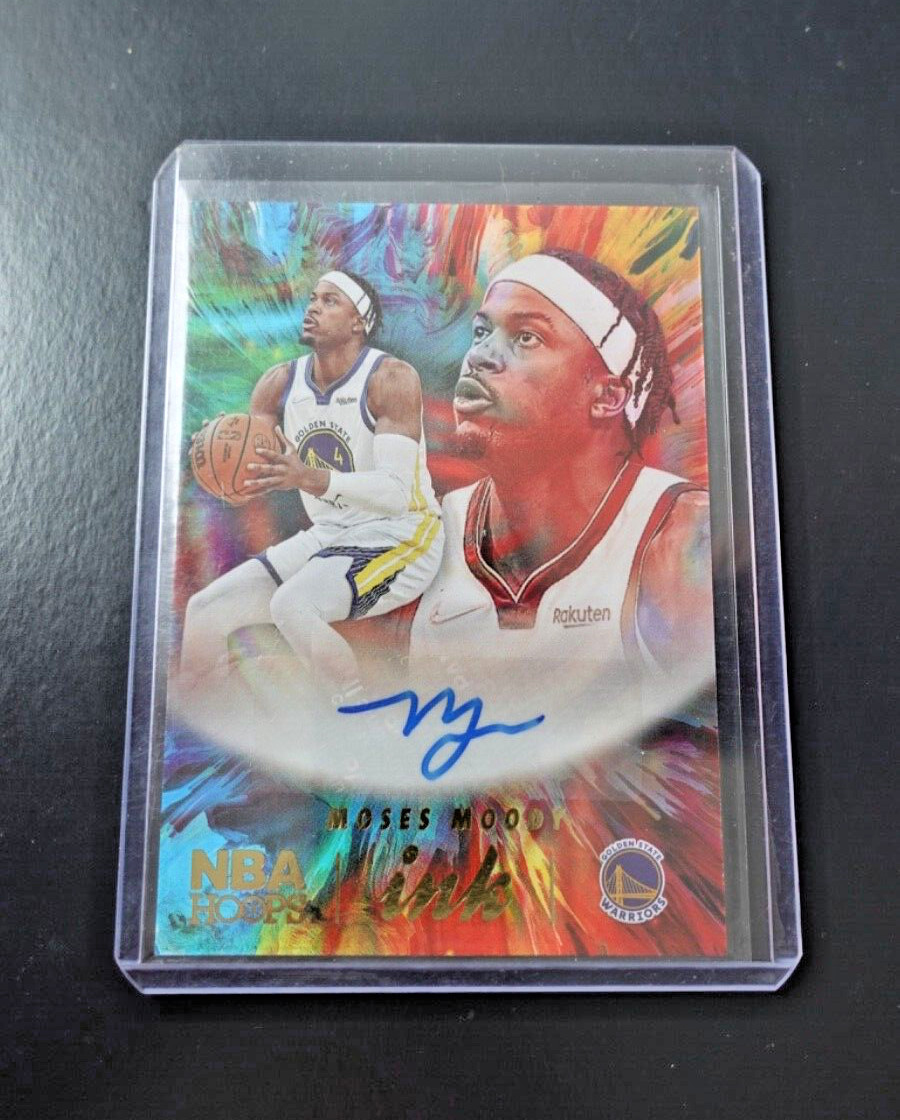 Moses Moody 2022 Hoops #HI-MSM Hoops Ink Price Guide - Sports Card 