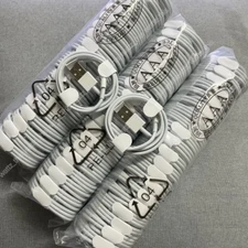 Wholesale Bulk USB Charger Cable 3Ft 6Ft Lot For Apple iPhone 14/13/12/11 Pro/XR