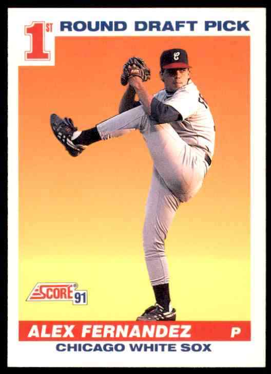 1991 Score Alex Fernandez Rookie #382 | eBay