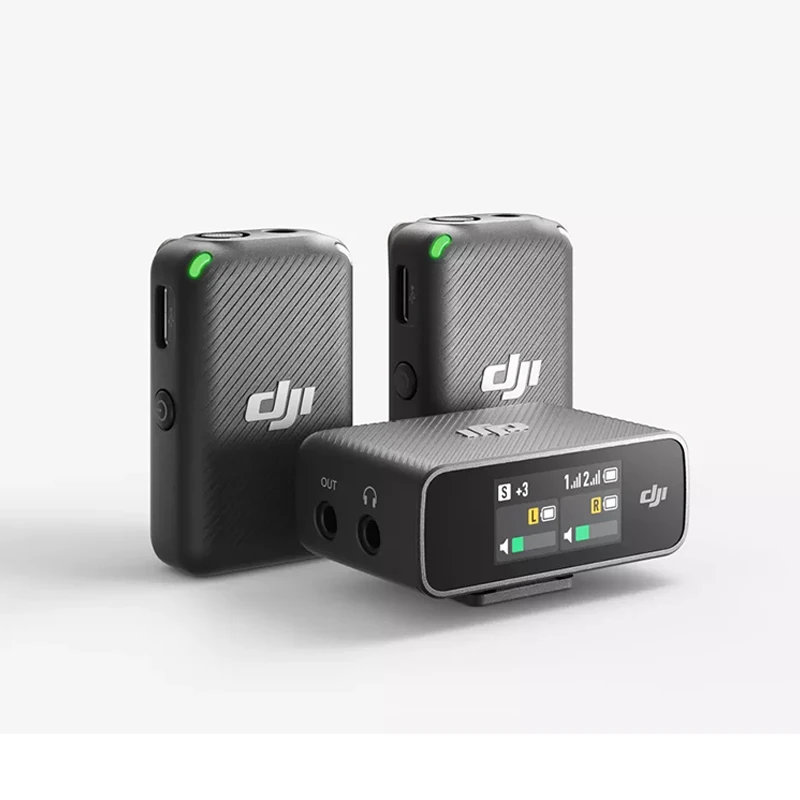 DJI Mic 2 Wireless Lavalier Microphone Dual-Channel Video