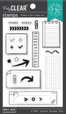 HERO ARTS - ACRYLIC STAMPS  - ESSENTIAL JOURNALING