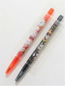 Sale Disney Store Frixion Slim 0 38mm Erasable 2 Ballpoint Pen Mickey Minnie Ebay