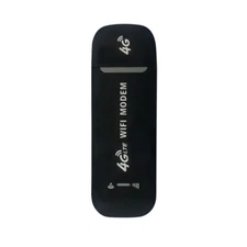 1x Black 4G LTE Unlocked USB WIFI Modem Wireless Router Mobile Broadband 150Mbps