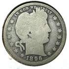 1896-O 25C Barber Quarter, SEMI-KEY DATE! (81952)