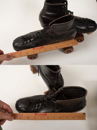 Hyde Member of MARSI Vintage Roller Skates (J4R) Mens 11 (JSF6) Suregrip Fo-Mac - Picture 8 of 12