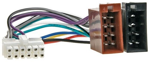 Pour Pioneer DEH 625 R Adaptateur Câble Pour Autoradio 12 Broches ISO Connecteur - Picture 24 of 24