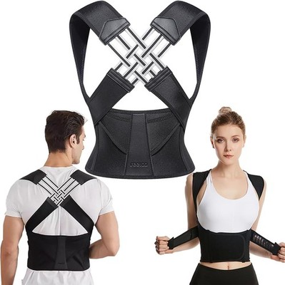 Posture Corrector Back Shoulder Support Body Brace Belt Adjustable size S-XXL